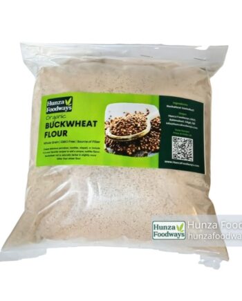 Hunza Foodways organic buckwheat flour pack, 500g to 5kg