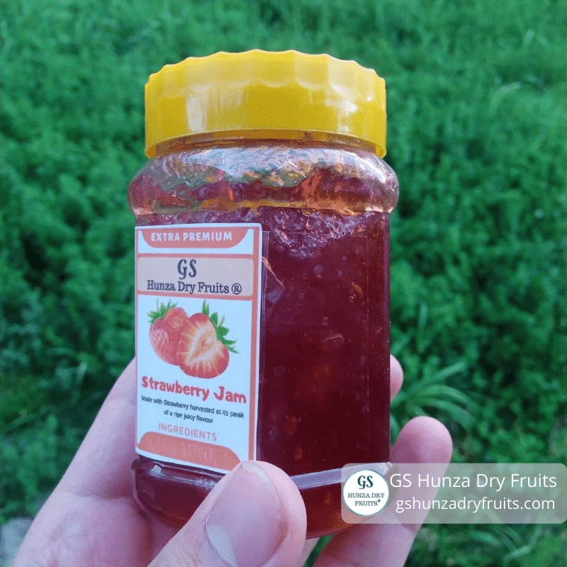 strawberry jam from Hunza by GS Hunza Dry Fruits