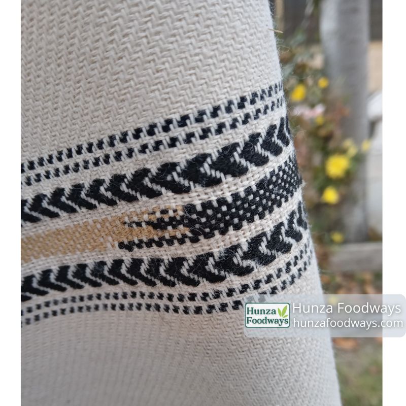 Woolen Pashmina Shawl For Men - Off White Men Shawl