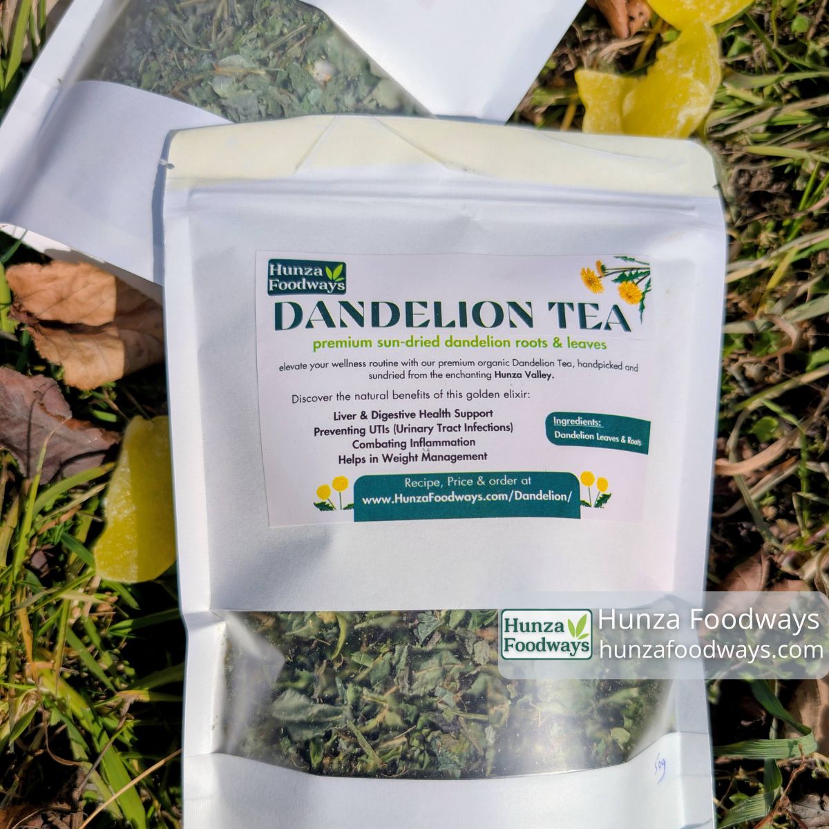 dandelion leaves roots flower tea in pakistan by hunza foodways (2)