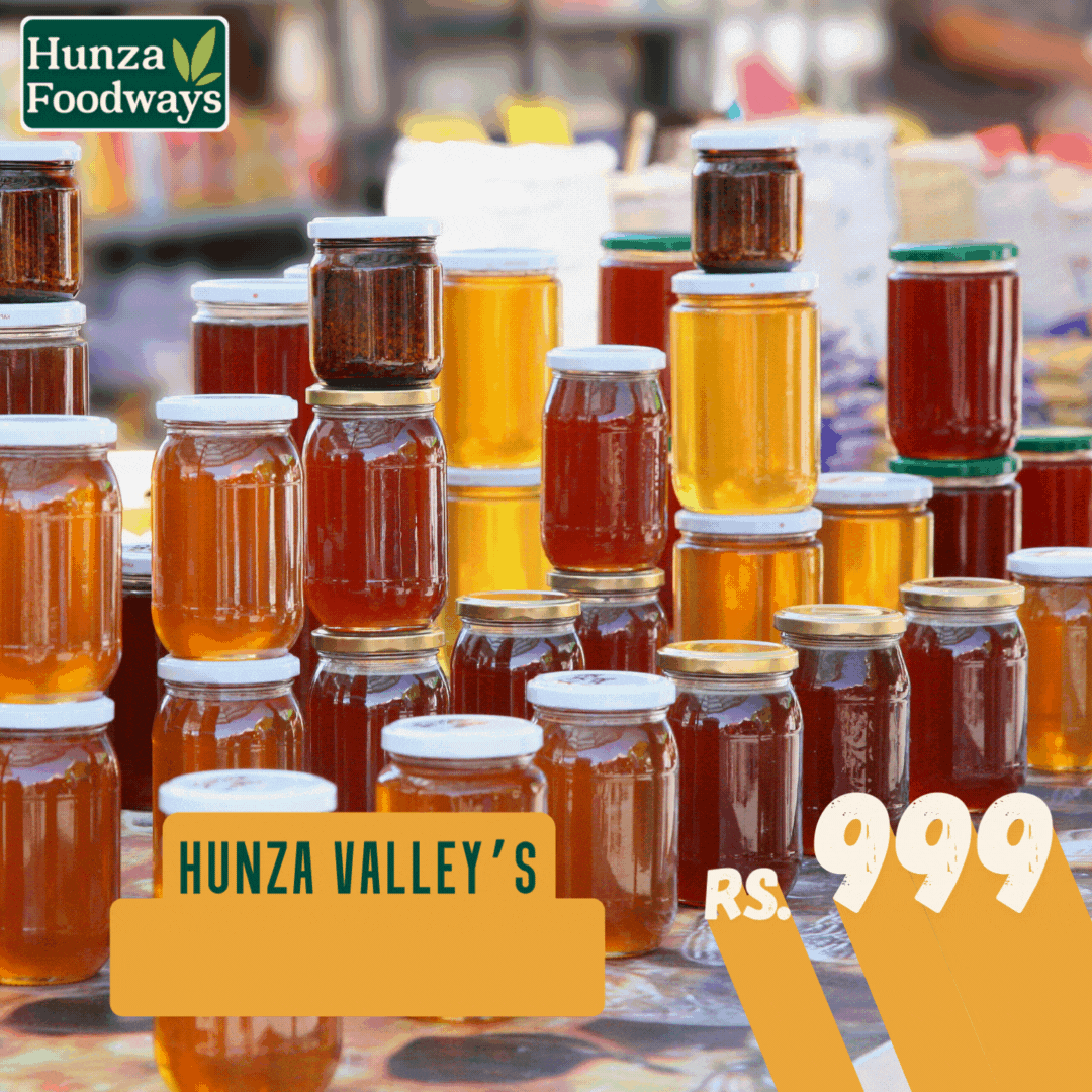 100% Pure & original honey from hunza pakistan