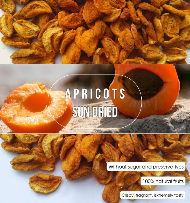 Organic Dried Apricots from Hunza Pakistan