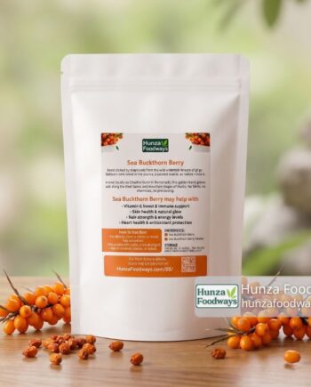 packet of Sea buckthorn berry powder in pakistan